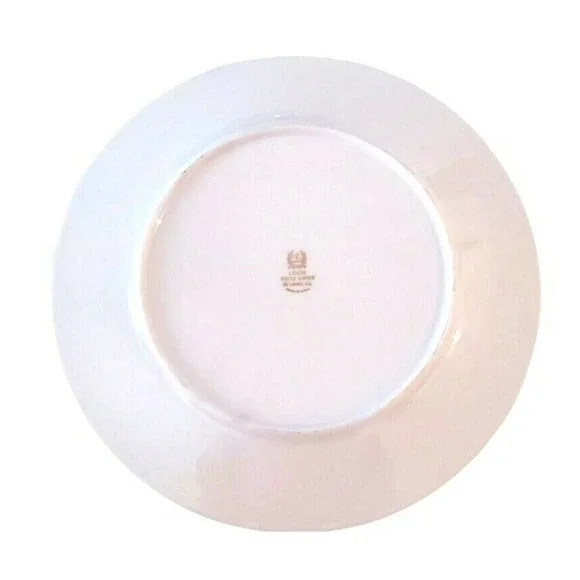 Lenox Castle Garden Dinner Plate 10 3/4" Floral Pattern Gold Trim Made in USA - Picture 2 of 4